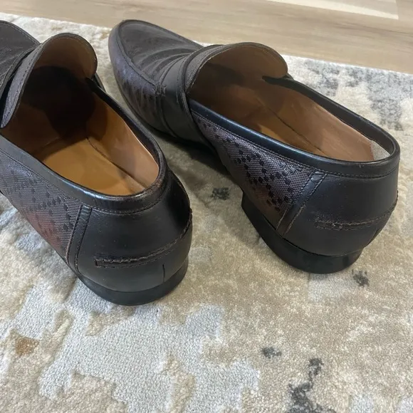 GUCCI Brown Leather Men's Loafers