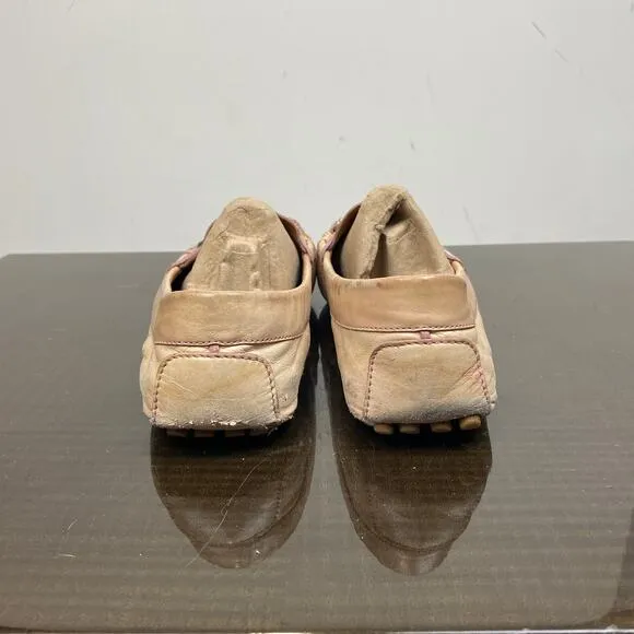 Gucci Horsebit Leather Driver Loafers Shoes Women's 38.5 US 8
