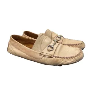 Gucci Horsebit Leather Driver Loafers Shoes Women's 38.5 US 8