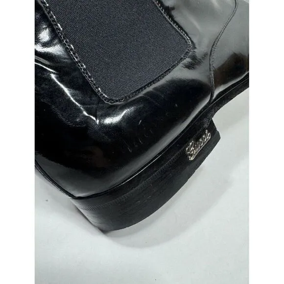 Gucci Side Gore Boots Shoes 202706 Metal Logo GG 11 / Men’s 11.5 US
