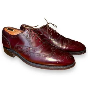 Hanover Handmade in USA Wingtip Oxford Dress Shoes 9.5