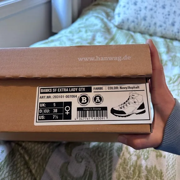 Hanwag gortex hiking boots