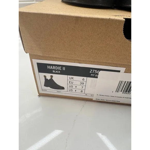 HARDIE II LEATHER CHELSEA WORK BOOTS men's size 7 women's 8
