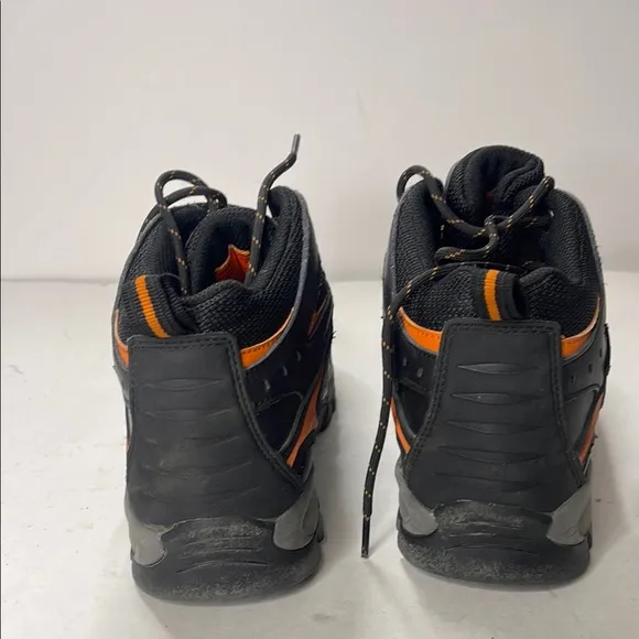 Harley-Davidson Black and Orange Boots