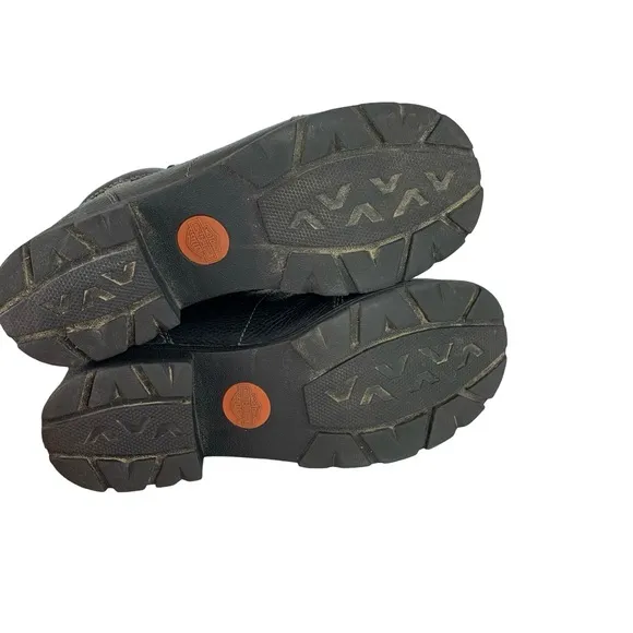 Harley-Davidson Black Leather Ankle Boots