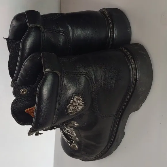 Harley-Davidson Boots dipstick riding boots motorcycle footwear Leather shoes 7