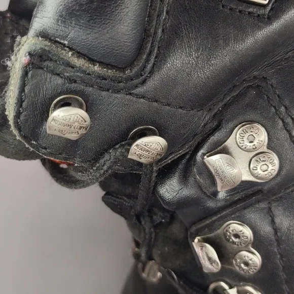 Harley-Davidson Boots dipstick riding boots motorcycle footwear Leather shoes 7