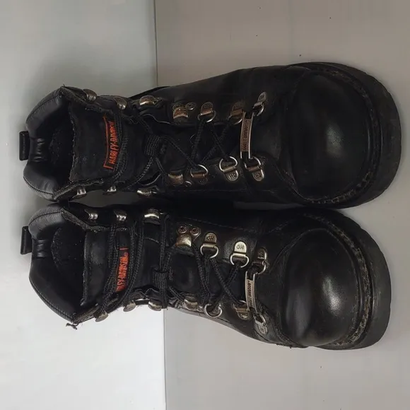 Harley-Davidson Boots dipstick riding boots motorcycle footwear Leather shoes 7