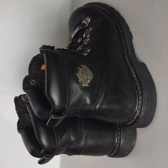 Harley-Davidson Boots dipstick riding boots motorcycle footwear Leather shoes 7