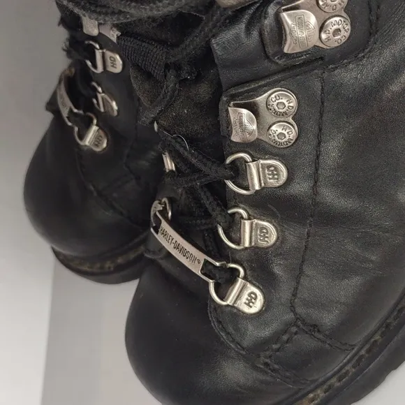 Harley-Davidson Boots dipstick riding boots motorcycle footwear Leather shoes 7