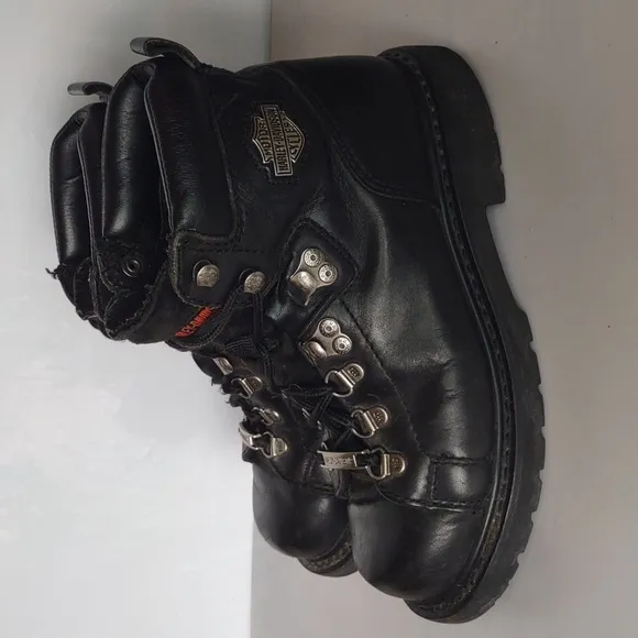 Harley-Davidson Boots dipstick riding boots motorcycle footwear Leather shoes 7