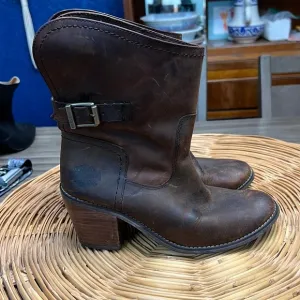HARLEY- DAVIDSON LEATHER ANKLE BOOTS SIZE 6