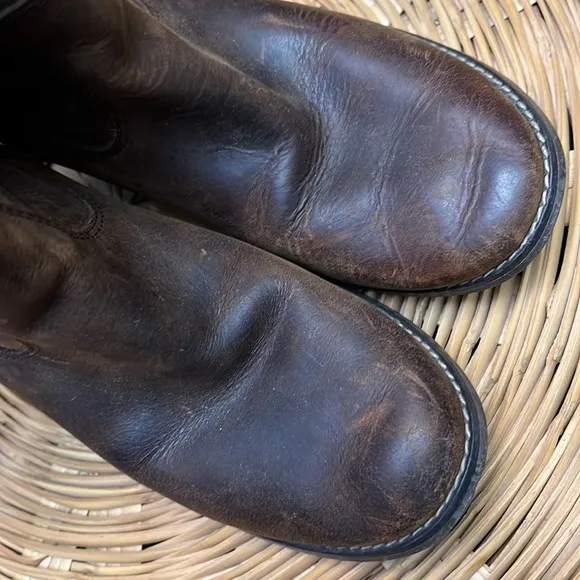 HARLEY- DAVIDSON LEATHER ANKLE BOOTS SIZE 6