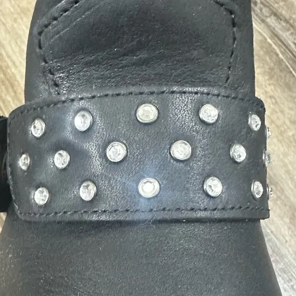 Harley-Davidson Macie 8-Inch Rhinestone Strap Boots