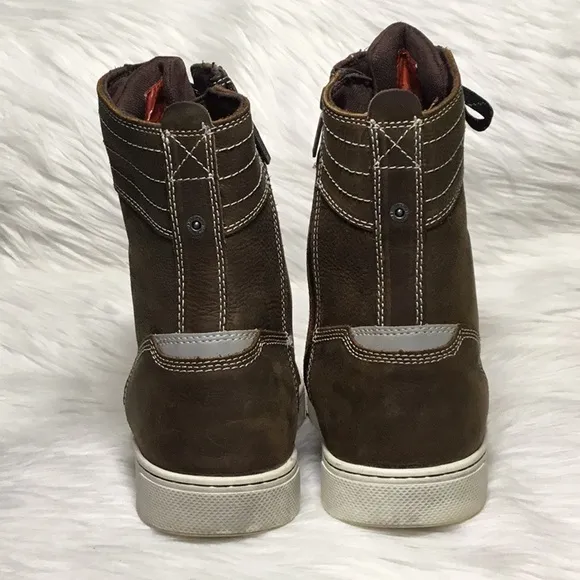 Harley-Davidson Men’s Steinman Hi Waterproof Riding Shoes, Brown, Size 13