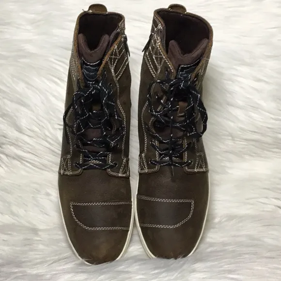 Harley-Davidson Men’s Steinman Hi Waterproof Riding Shoes, Brown, Size 13