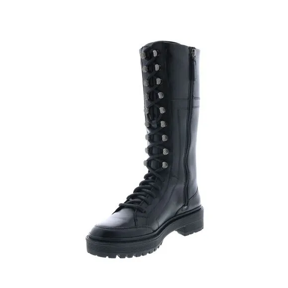 Harley-Davidson Womens Dalwood 12&quot; Lace Black Boots (NWT)