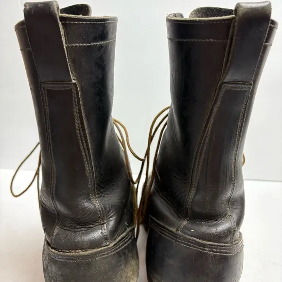 Hathorn Boot MFG Spokane WA Firefighting Logging Work Lace-up 8.5 EE