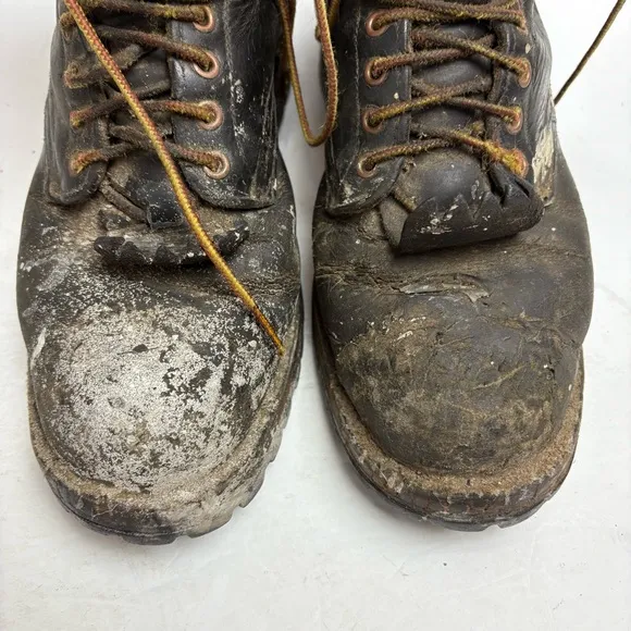 Hathorn Boot MFG Spokane WA Firefighting Logging Work Lace-up 8.5 EE
