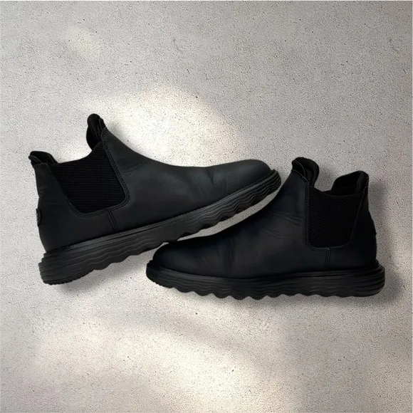 Hey Dude Branson Craft Leather Chelsea Boots