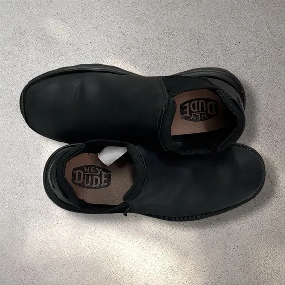 Hey Dude Branson Craft Leather Chelsea Boots