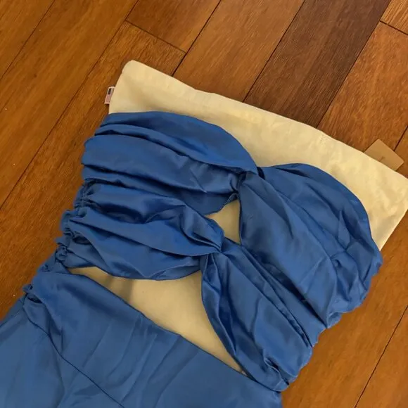 HNTR The Label INKA gown Azul Royal Blue NWT size small
