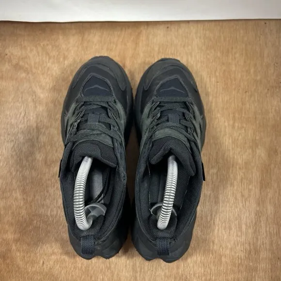 Hoka One One Anacapa Low GTX Women Size 5 Gore-Tex Waterproof Black Shoes