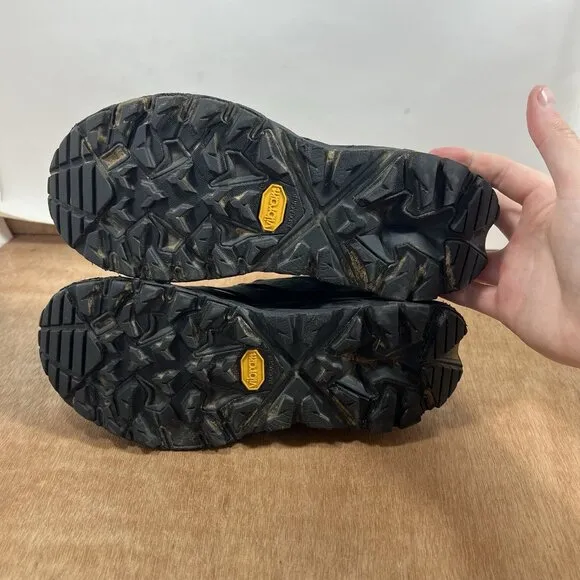 Hoka One One Anacapa Low GTX Women Size 5 Gore-Tex Waterproof Black Shoes