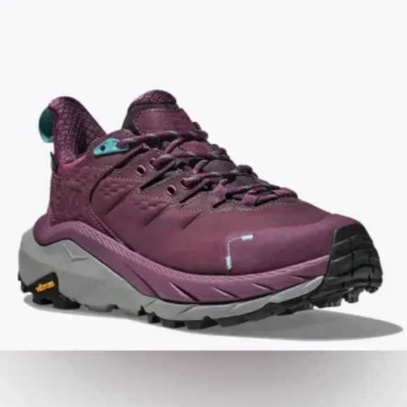 HOKA ONE ONE Kaha 2 Low GTX Gore-Tex Hiking Shoes Grape Wine 11