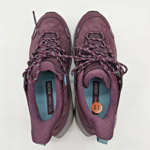 HOKA ONE ONE Kaha 2 Low GTX Gore-Tex Hiking Shoes Grape Wine 11