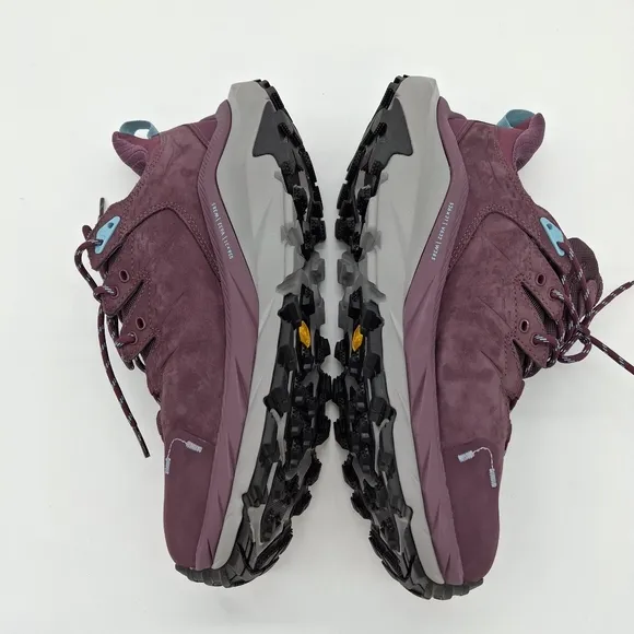 HOKA ONE ONE Kaha 2 Low GTX Gore-Tex Hiking Shoes Grape Wine 11