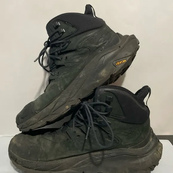 Hokas Men’s Boots Shoes Gore-Tex Hiking Size 11.5D With Dr Scholls Soles