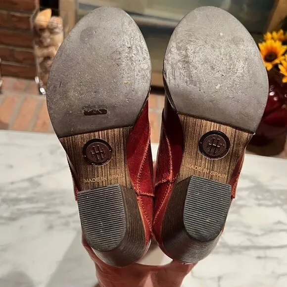 Holding Horses red boots