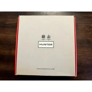 Hunter boots Blue Thistle girls 13B/1G Open box- please read description