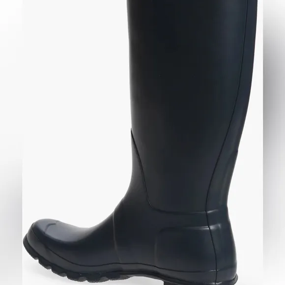 Hunter Original Winter &amp; Rain Boots Black Size (39) 8 New In Box