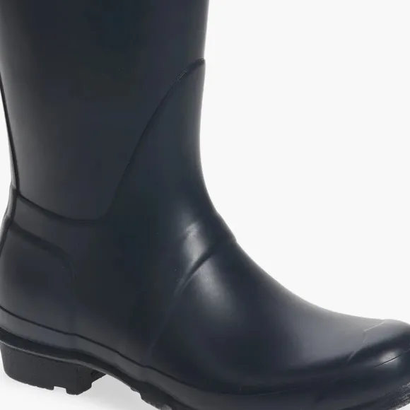 Hunter Original Winter &amp; Rain Boots Black Size (39) 8 New In Box