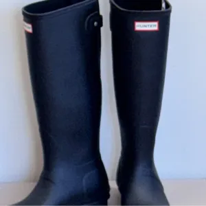 Hunter Original Winter &amp; Rain Boots Black Size (39) 8 New In Box
