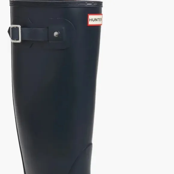 Hunter Original Winter &amp; Rain Boots Black Size (39) 8 New In Box