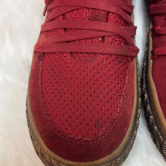 Hybrid Eco Green Label The Artful Red Casual High To Shoes Mens Size 11 B49