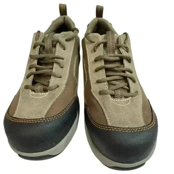 Hytest Safety Foot Wear Brown AVERY Steel Toed Work Shoe Size 11