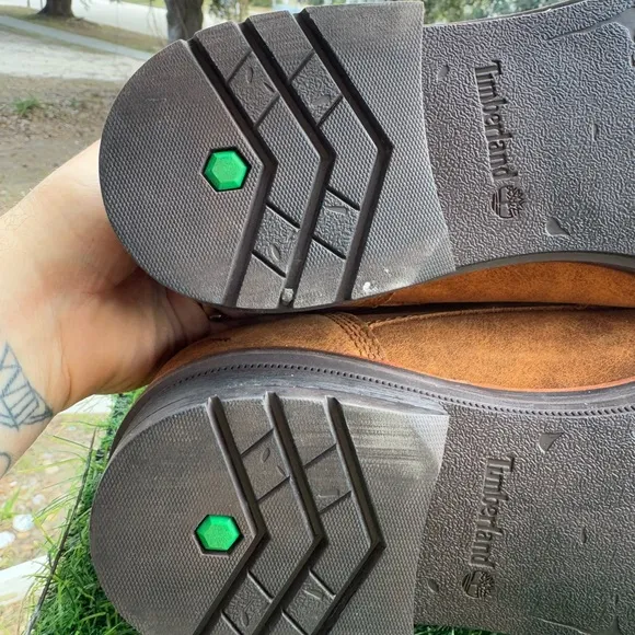 I wore these twice they are to small for me The product is a pair of Timberland