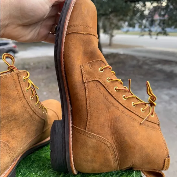 I wore these twice they are to small for me The product is a pair of Timberland