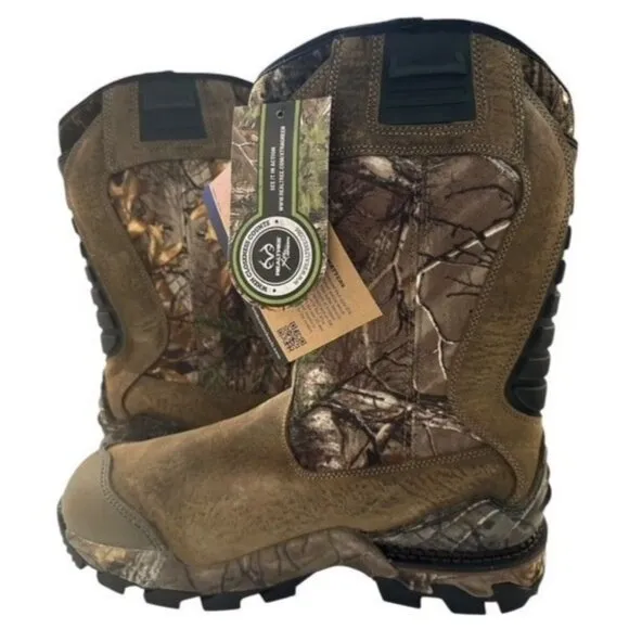 IRISH SETTER x REALTREE XTRA DEER TRACKER WELLINGTON CAMO HUNTING BOOT SIZE 13