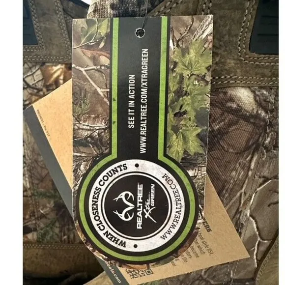 IRISH SETTER x REALTREE XTRA DEER TRACKER WELLINGTON CAMO HUNTING BOOT SIZE 13