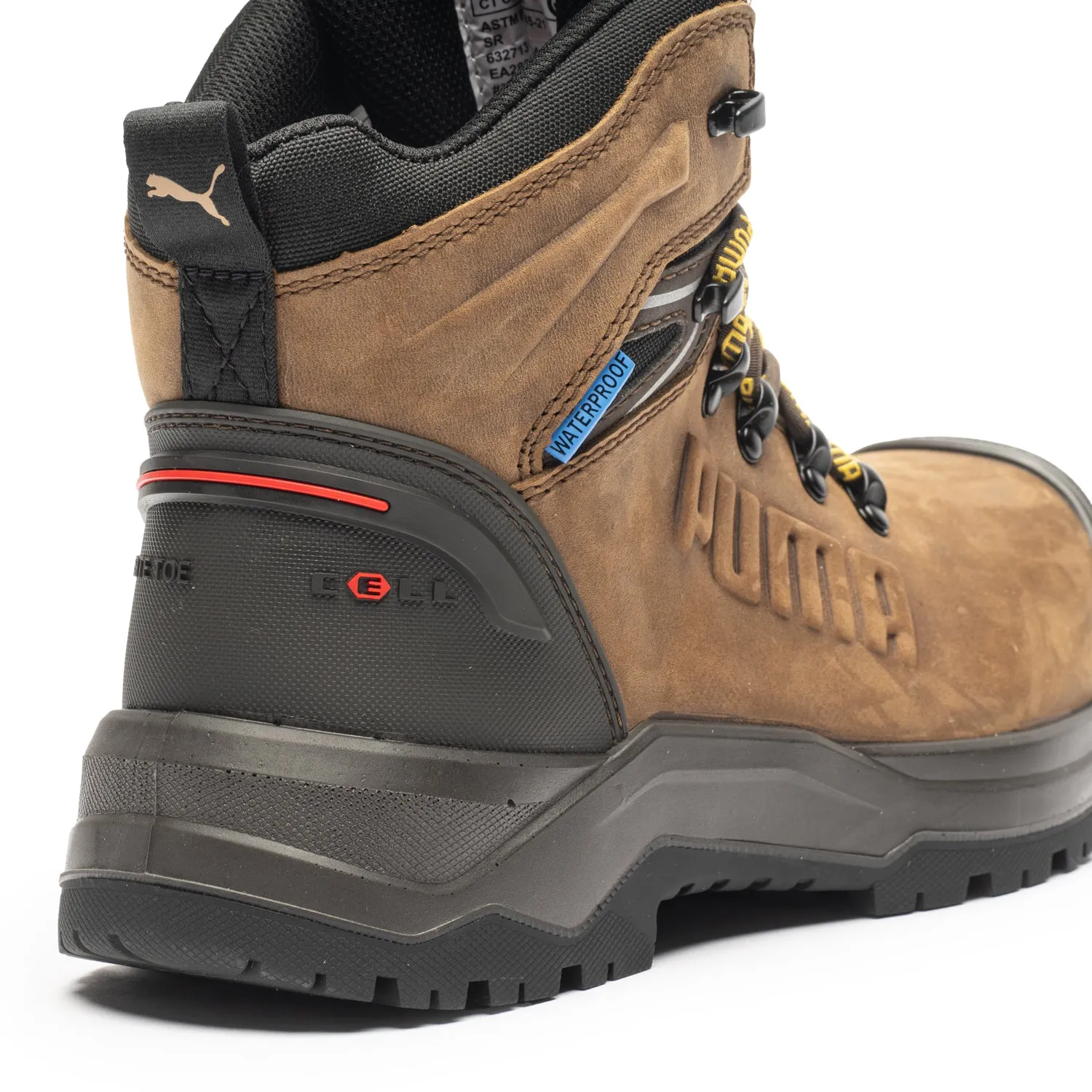 Iron Brown Men's 6" Composite Toe Work Boots 632713