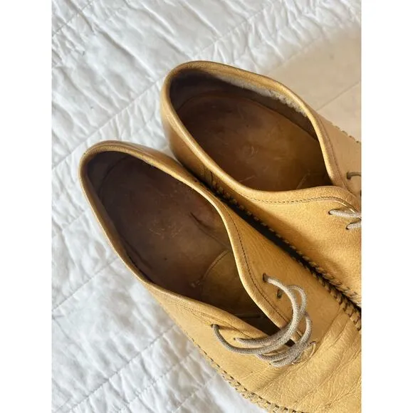 Italian Made Vintage Men’s Loafers - Sz 7.5- Classic Old Money Shoes, Business