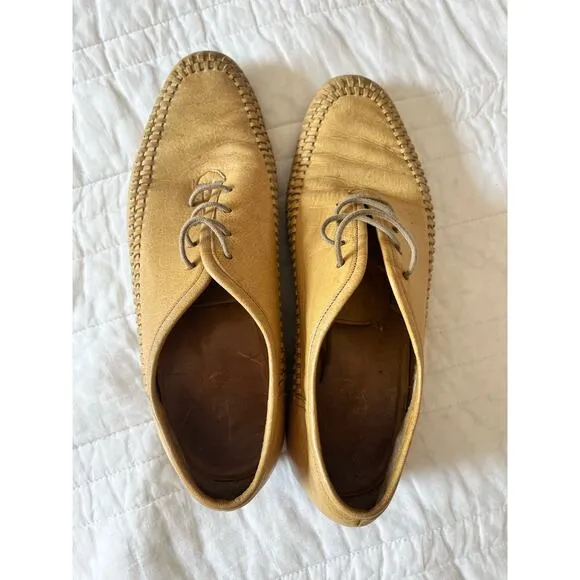 Italian Made Vintage Men’s Loafers - Sz 7.5- Classic Old Money Shoes, Business