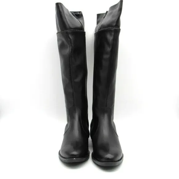 Italian Shoemakers Womens Fresia Boots in Black Sz 8.5