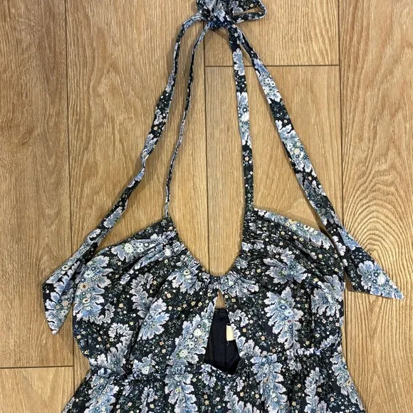 J. Crew Collection halter cutout dress in Ratti® Pacific paisley 6