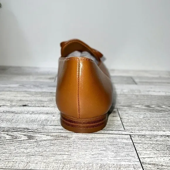 J. Crew Factory Women’s Tan Bow Loafers Size 8 NWT/NIB